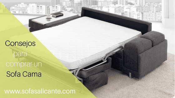 Consejos para comprar un sofa cama - Sofás Alicante