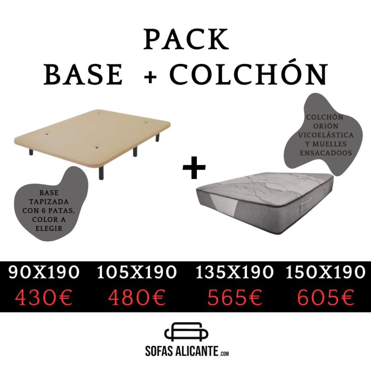 Pack Base + Colchón